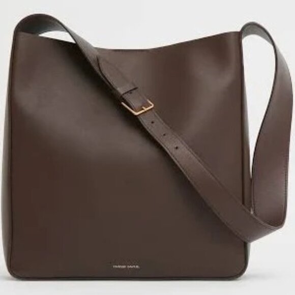Mansur Gavriel NWT Authentic Box Leather Tote - Picture 1 of 10